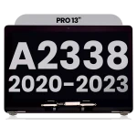 Apple Macbook Pro 13 M1 (A2338) Display Complete with Housing - Space Gray Pulled B