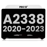 Apple Macbook Pro 13 M1 (A2338) Display Complete with Housing - Silver Pulled A