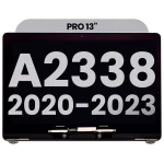 Apple Macbook Pro 13 M1 (A2338) Display Complete with Housing - Space Gray Pulled A