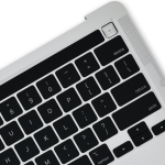 Apple Macbook Pro 13 M1 (A2338) Top Case with Keyboard & Battery (US English) - Silver OEM-Equivalent