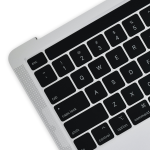 Apple Macbook Pro 13 M1 (A2338) Top Case with Keyboard & Battery (US English) - Silver OEM-Equivalent