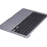 Apple Macbook Pro 13 M1 (A2338) Top Case with Keyboard & Battery (UK English) - Space Gray OEM-Equivalent