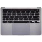 Apple Macbook Pro 13 M1 (A2338) Top Case with Keyboard & Battery (US English) - Space Gray OEM-Equivalent