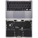 Apple Macbook Pro 13 M1 (A2338) Top Case with Keyboard & Battery (US English) - Space Gray OEM-Equivalent