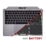 Apple Macbook Pro 13 M1 (A2338) Top Case with Keyboard & Battery (UK English) - Space Gray OEM-Equivalent