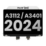 Apple Macbook Pro 14 (A3112 / A3401 / A3185 / A3434) Display Complete with Housing - Space Black Pulled A