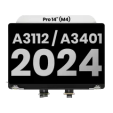 Apple MacBook Pro 14" (A3112 / A3401 / A3185 / A3434) Display Complete with Housing - Space Black Pulled B