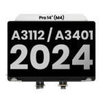 Apple Macbook Pro 14 (A3112 / A3401 / A3185 / A3434) Display Complete with Housing - Silver Pulled A