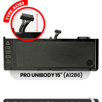 Apple Macbook Pro 15 (A1286) Battery A1382 OEM-Equivalent