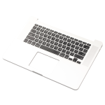 Apple Macbook Pro 15 (A1398) 2015 Top Case with Keyboard (US English) - Silver Pulled