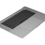 Apple Macbook Pro 15 (A1707) Top Case with Keyboard & Battery (UK English) - Space Gray OEM-Equivalent