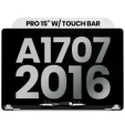 Apple Macbook Pro 15 (A1707) Display Complete with Housing - Silver Pulled B