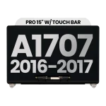 Apple Macbook Pro 15 (A1707) Display Complete with Housing - Silver Pulled A