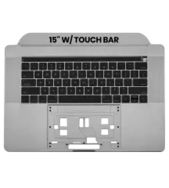 Apple Macbook Pro 15 (A1707) Top Case with Keyboard (US English) - Space Gray Pulled A
