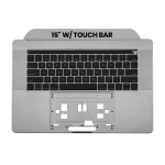 Apple Macbook Pro 15 (A1707) Top Case with Keyboard (US English) - Space Gray Pulled A