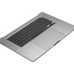 Apple Macbook Pro 16 (A2141) Top Case with Keyboard & Battery (US English) - Space Gray Pulled