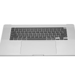 Apple Macbook Pro 16 (A2141) Top Case with Keyboard & Battery (US English) - Silver Pulled