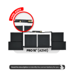 Apple Macbook Pro 16 (A2141) Battery A2113 OEM-Equivalent