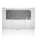 Apple Macbook Pro 16 (A2141) Top Case with Keyboard & Battery (US English) - Silver Pulled B