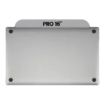 Apple Macbook Pro 16 (A2141) Bottom Case - Space Gray Pulled