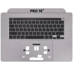 Apple Macbook Pro 16 (A2141) Top Case with Keyboard (US English) - Space Gray Pulled
