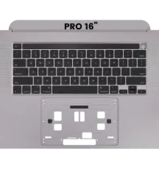 Apple Macbook Pro 16 (A2141) Top Case with Keyboard (US English) - Space Gray Pulled