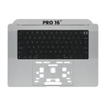 Apple Macbook Pro 16 (A2485 / A2780) Top Case with Keyboard (US English) - Space Gray OEM-Equivalent