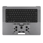 Apple Macbook Pro 16 (A2991) Top Case with Keyboard & Battery (US English) - Space Gray SVP