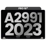 Apple Macbook Pro 16 (A2991) Display Complete with Housing - Space Black Pulled A