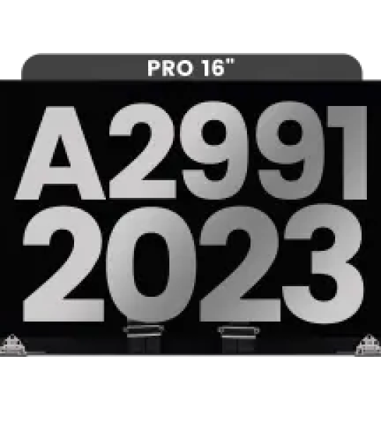 Apple Macbook Pro 16 (A2991) Display Complete with Housing - Space Black Pulled B