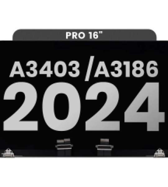 Apple Macbook Pro 16 (A3403 / A3186) Display Complete with Housing - Space Black Pulled A