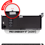 Apple Macbook Pro 17 (A1297) Battery A1383 OEM-Equivalent