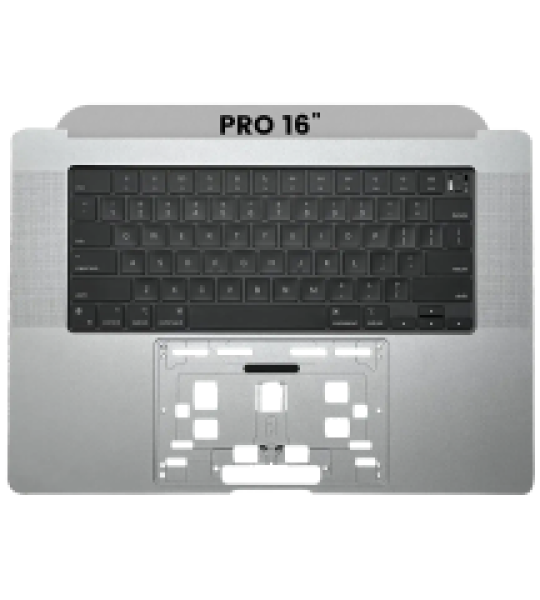 Apple Macbook Pro 16 (A2991) Top Case with Keyboard (US English) - Space Gray OEM-Equivalent