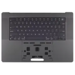 Apple Macbook Pro 16 (A2991) Top Case with Keyboard & Battery (US English) - Space Gray SVP