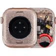 Apple Watch Series 10 (42mm) Housing (LTE) - Rose Gold / Aliminum Pulled A