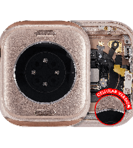 Apple Watch Series 10 (42mm) Housing (LTE) - Rose Gold / Aliminum Pulled A