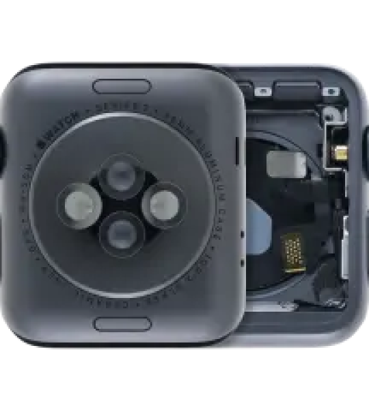 Apple Watch Series 2 (38mm) Housing (LTE) - Space Black / Aluminum Pulled A