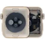 Apple Watch Series 2 (38mm) Housing (LTE) - Gold / Aluminum Pulled A
