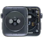 Apple Watch Series 2 (42mm) Housing (LTE) - Space Black / Aluminum Pulled A