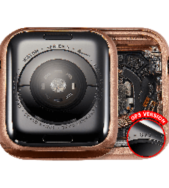 Apple Watch Series 5 (40mm) Housing (GPS) - Gold / Aluminum Pulled A