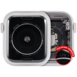 Apple Watch Series 5 (40mm) Housing (LTE) - Silver / Aluminum Pulled A