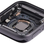 Apple Watch Series 5 (40mm) Housing (LTE) - Space Black / Aliminum Pulled A