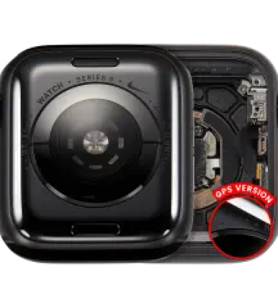 Apple Watch Series 5 (40mm) Housing (GPS) - Space Black / Aliminum Pulled A