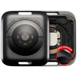 Apple Watch Series 5 (40mm) Back Cover (GPS) - Space Black / Aluminum