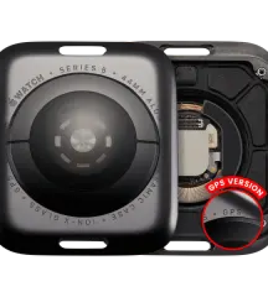 Apple Watch Series 5 (44mm) Back Cover (GPS) - Space Black / Aluminum