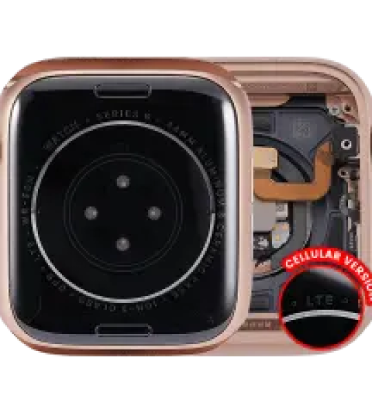 Apple Watch Series 6 (44mm) Housing (LTE) - Rose Gold / Aliminum Pulled A