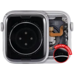 Apple Watch Series 6 (44mm) Housing (LTE) - Silver / Aliminum Pulled A