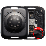 Apple Watch Series 7 (41mm) Back Cover (GPS) - Space Black / Aluminum