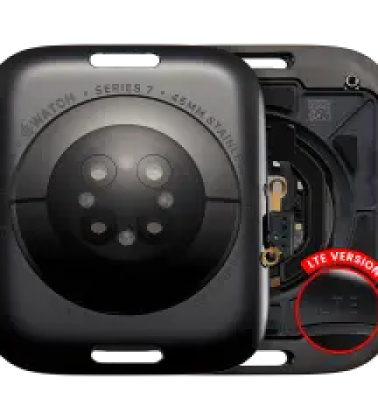 Apple Watch Series 7 (45mm) Back Cover (LTE) - Space Black / Stainless