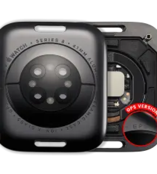 Apple Watch Series 8 (41mm) Housing (GPS) - Space Black AM Plus